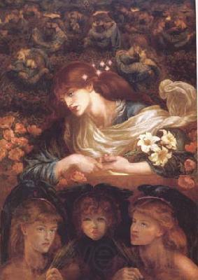 Dante Gabriel Rossetti The Blessed Damozel (mk28) Spain oil painting art